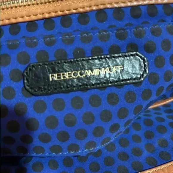 Rebecca  minkoff toki multi colored bold tote handbag - Picture 10 of 11